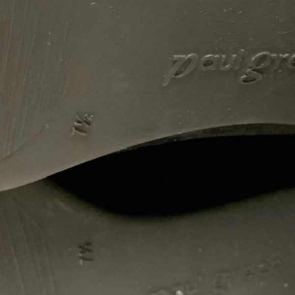 Paul Green Black Suede Ankle Booties with Chunky Block Heel Size 7.5 - Picture 9 of 11